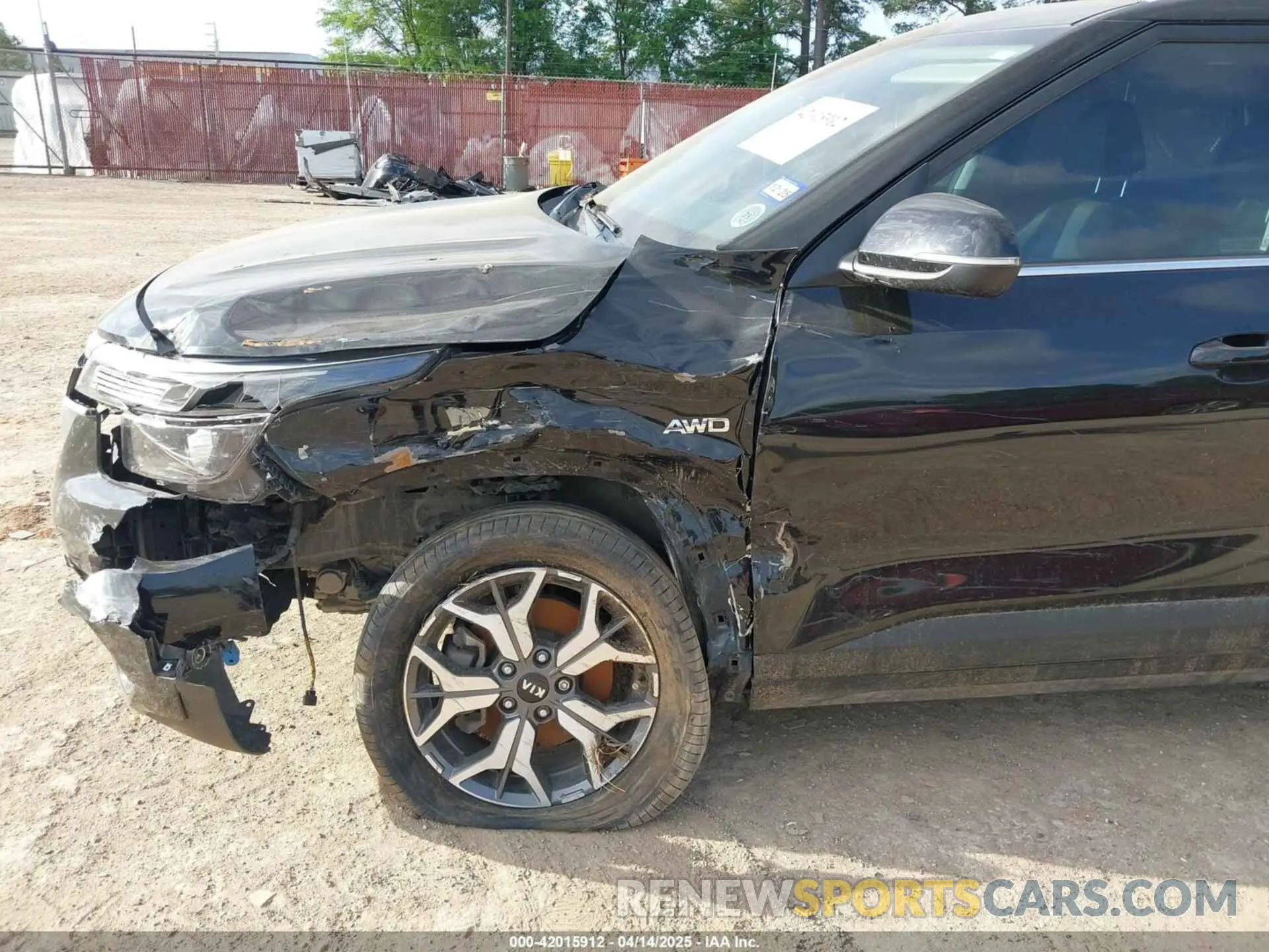 6 Photograph of a damaged car KNDERCAAXM7228380 KIA SELTOS 2021