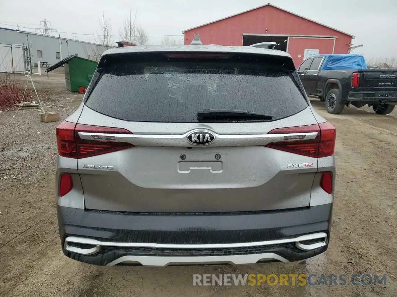 6 Photograph of a damaged car KNDETCA20M7124894 KIA SELTOS 2021