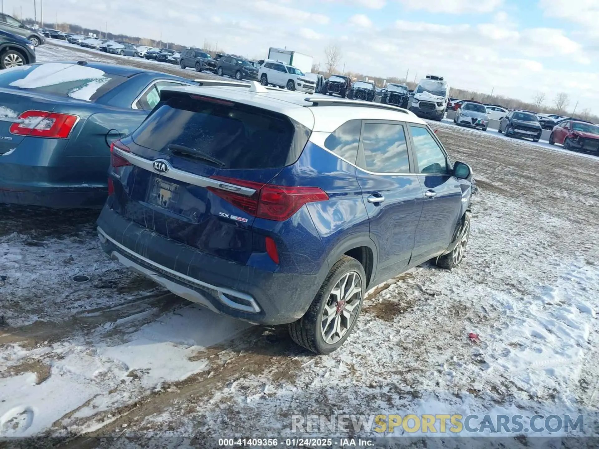 4 Фотография поврежденного автомобиля KNDETCA21M7185753 KIA SELTOS 2021