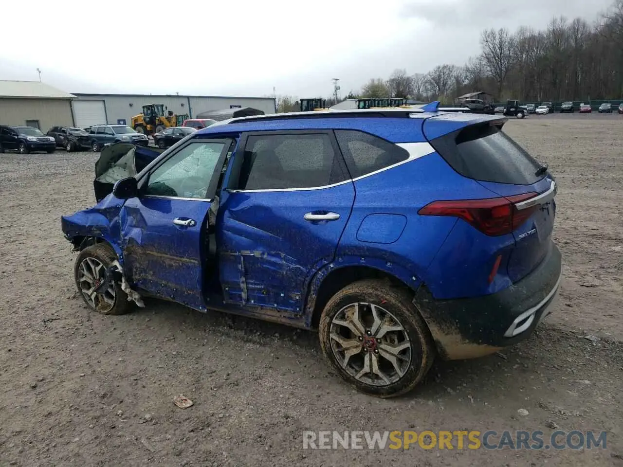 2 Photograph of a damaged car KNDETCA23M7152916 KIA SELTOS 2021