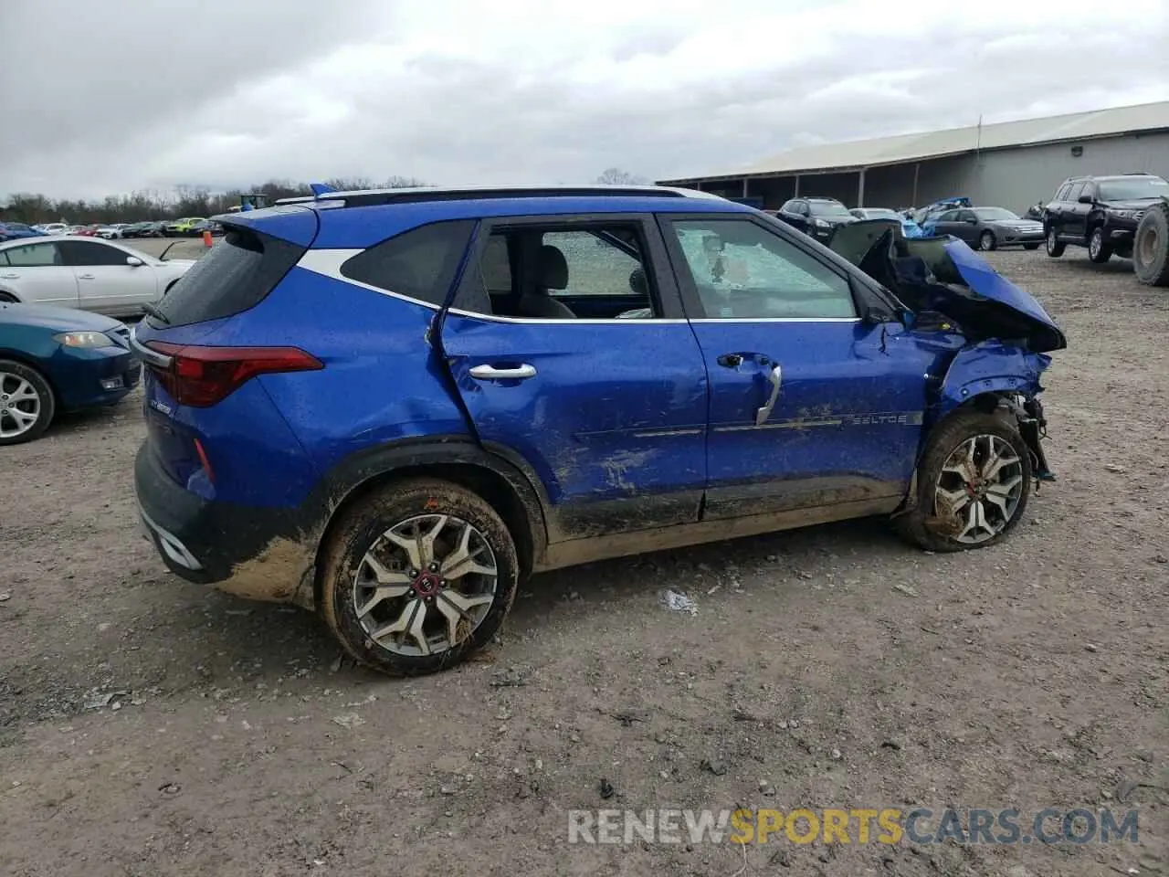 3 Photograph of a damaged car KNDETCA23M7152916 KIA SELTOS 2021