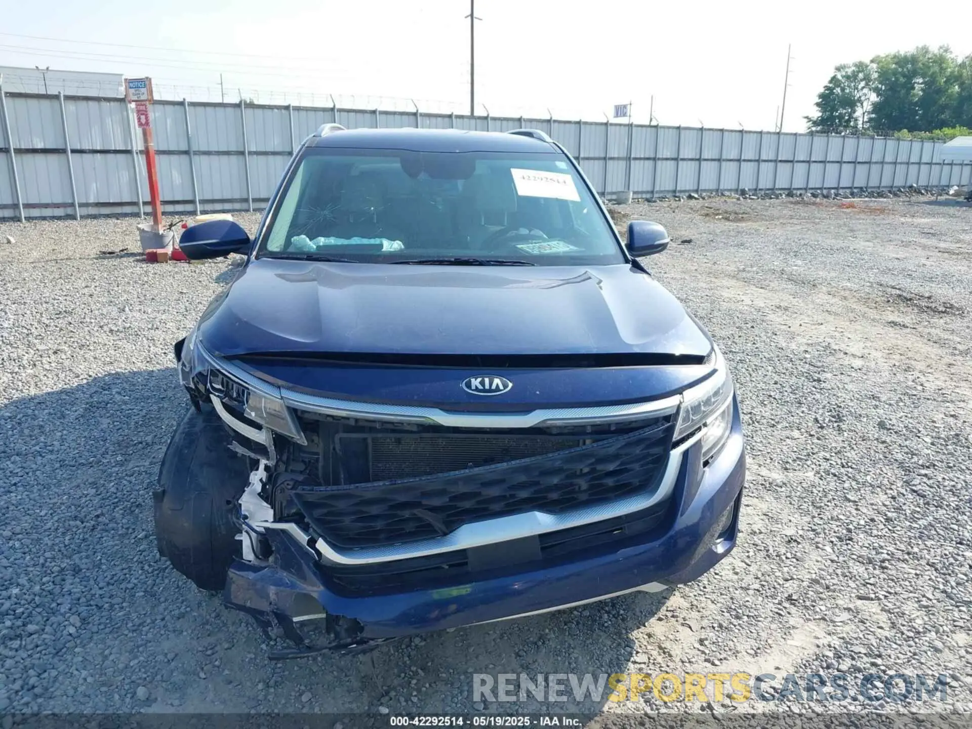 6 Photograph of a damaged car KNDETCA23M7203251 KIA SELTOS 2021