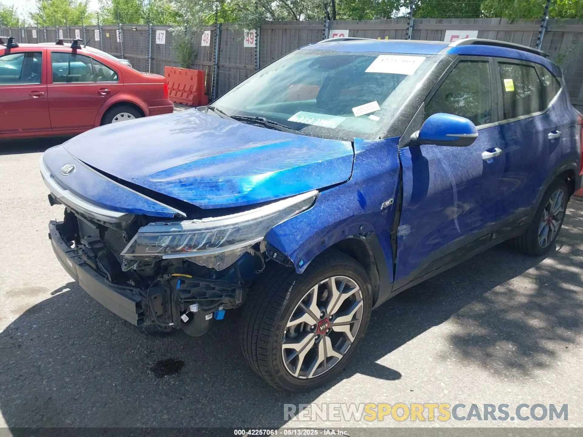 6 Photograph of a damaged car KNDETCA24M7127748 KIA SELTOS 2021