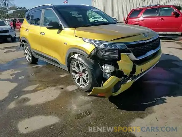 14 Фотография поврежденного автомобиля KNDETCA28M7060698 KIA SELTOS 2021