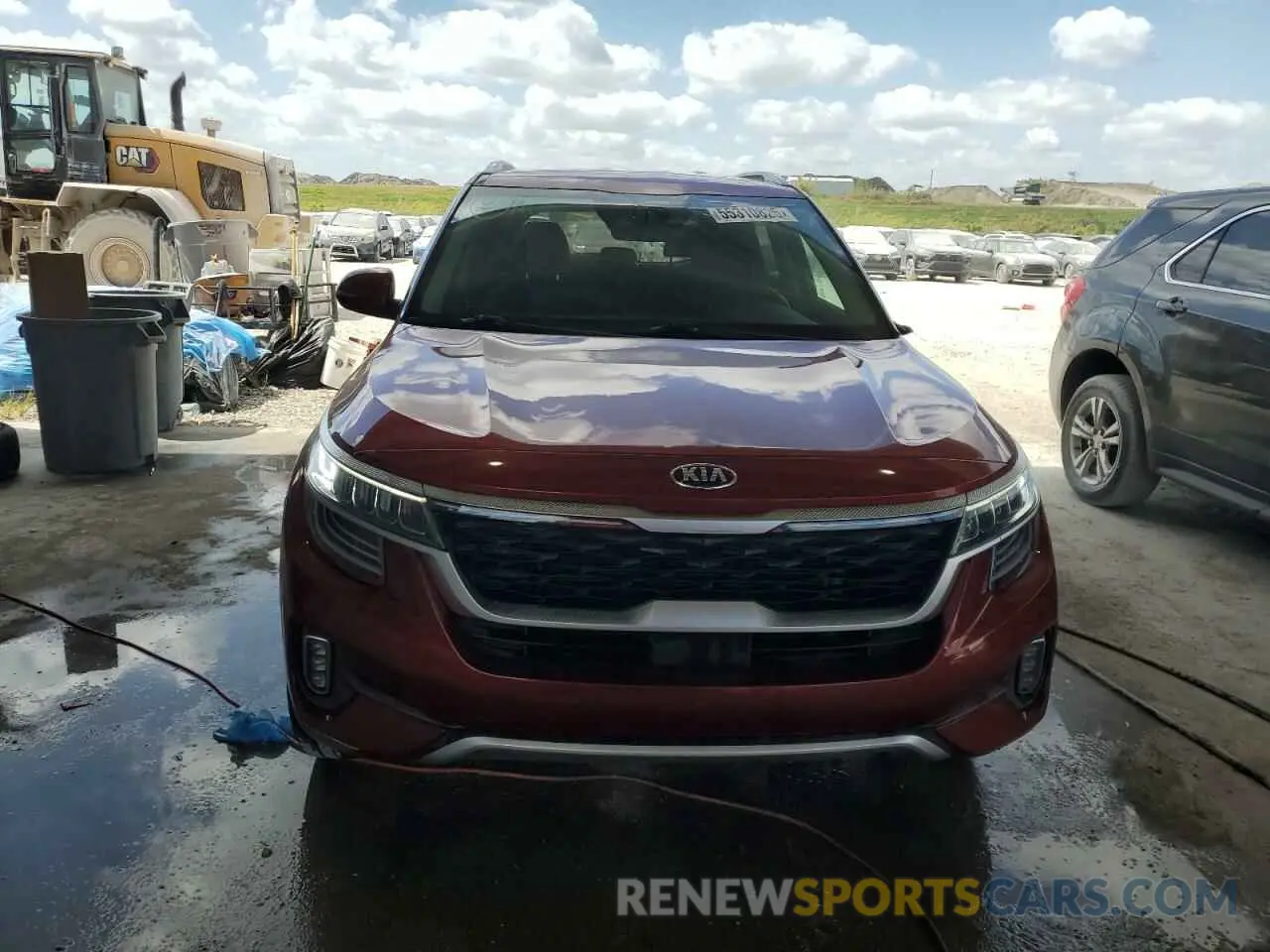 5 Photograph of a damaged car KNDETCA28M7082815 KIA SELTOS 2021