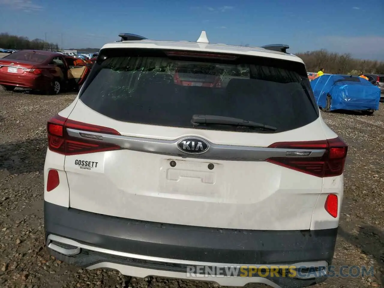 6 Photograph of a damaged car KNDETCA28M7141605 KIA SELTOS 2021
