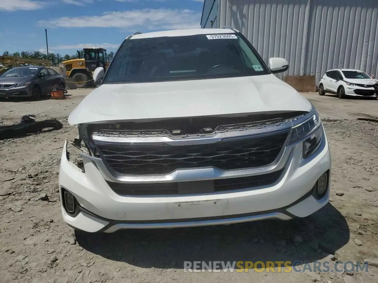 5 Photograph of a damaged car KNDETCA29M7220717 KIA SELTOS 2021