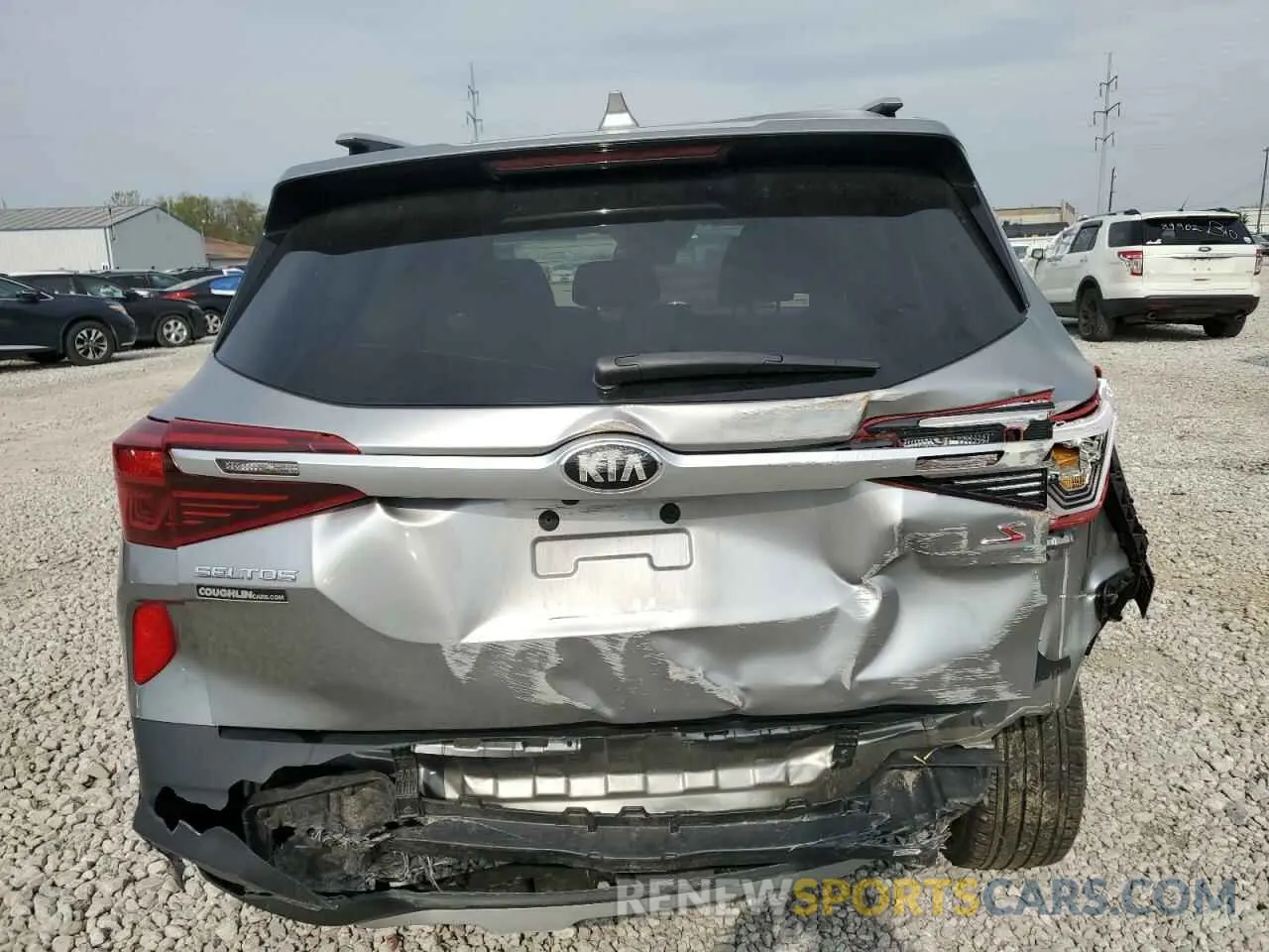 6 Photograph of a damaged car KNDEU2AA0M7052528 KIA SELTOS 2021