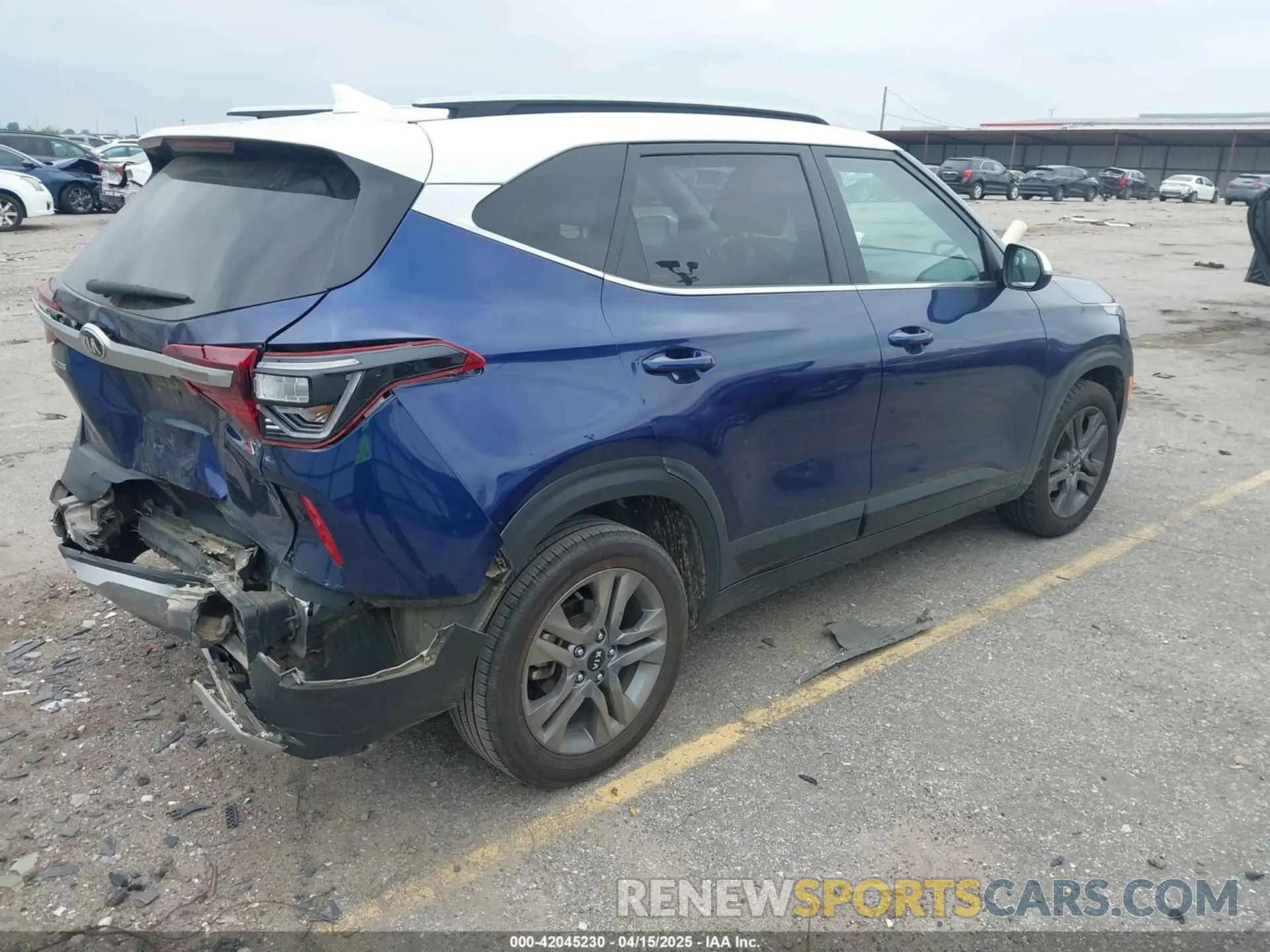 4 Фотография поврежденного автомобиля KNDEU2AA0M7058653 KIA SELTOS 2021