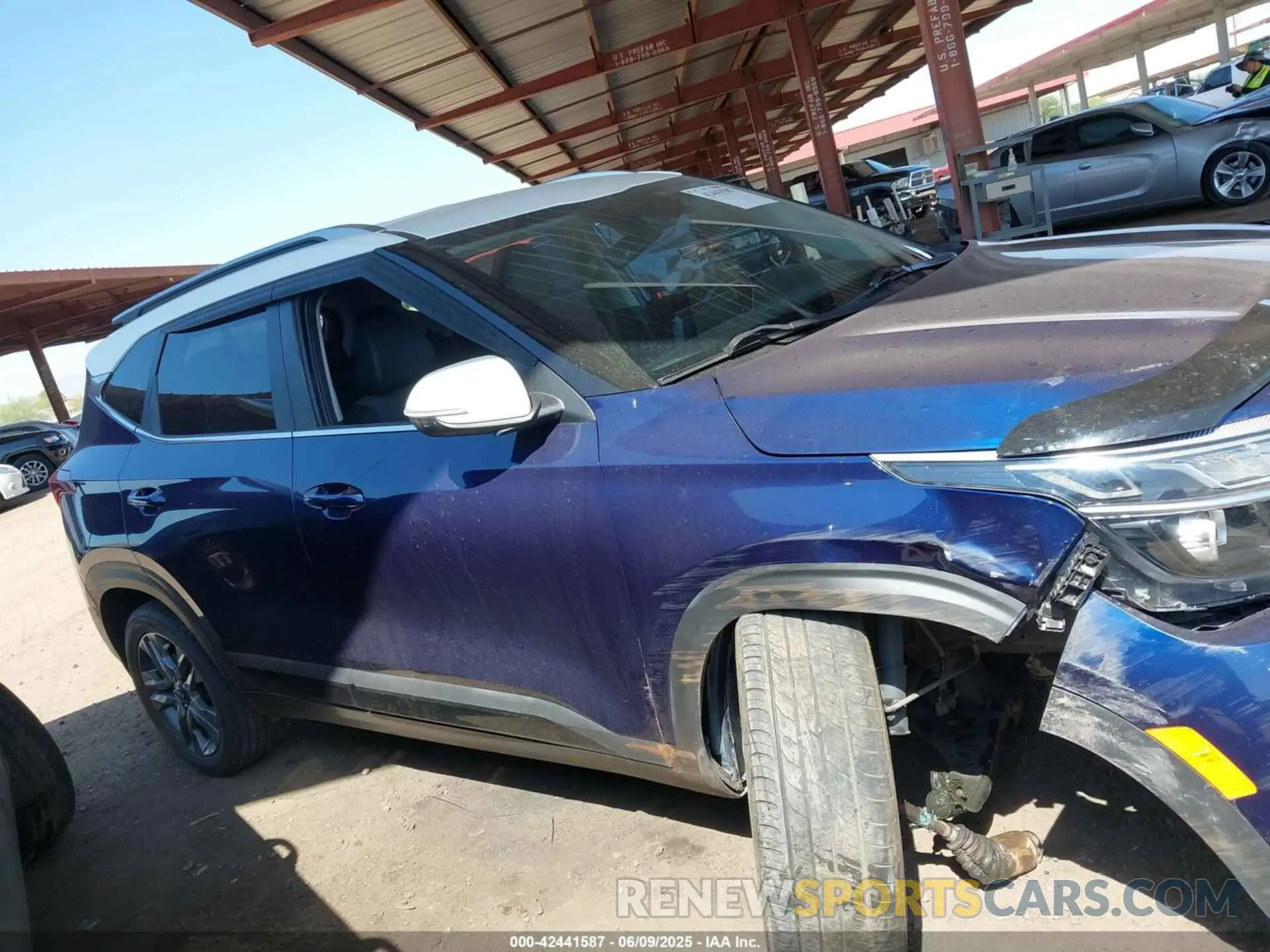 13 Фотография поврежденного автомобиля KNDEU2AA0M7124876 KIA SELTOS 2021