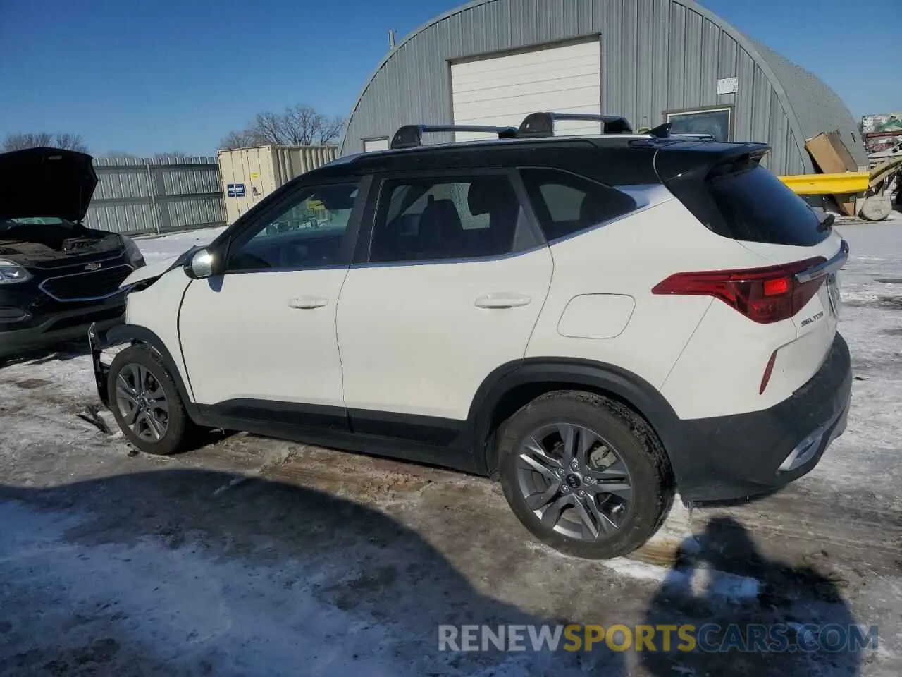 2 Фотография поврежденного автомобиля KNDEU2AA0M7130337 KIA SELTOS 2021