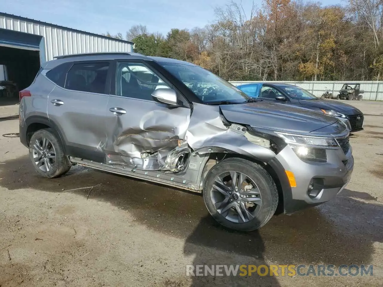 4 Фотография поврежденного автомобиля KNDEU2AA0M7189890 KIA SELTOS 2021