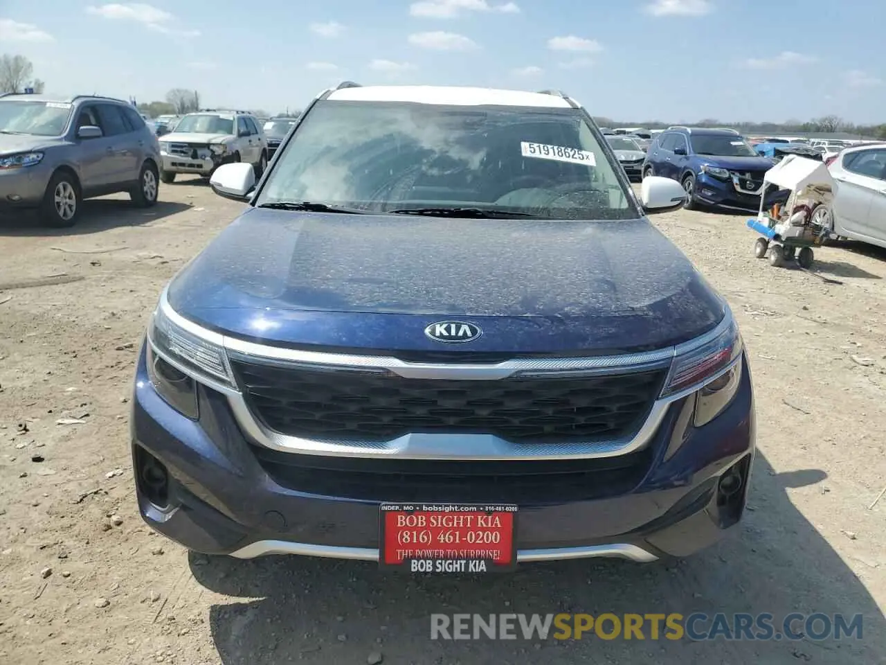 5 Photograph of a damaged car KNDEU2AA2M7137886 KIA SELTOS 2021