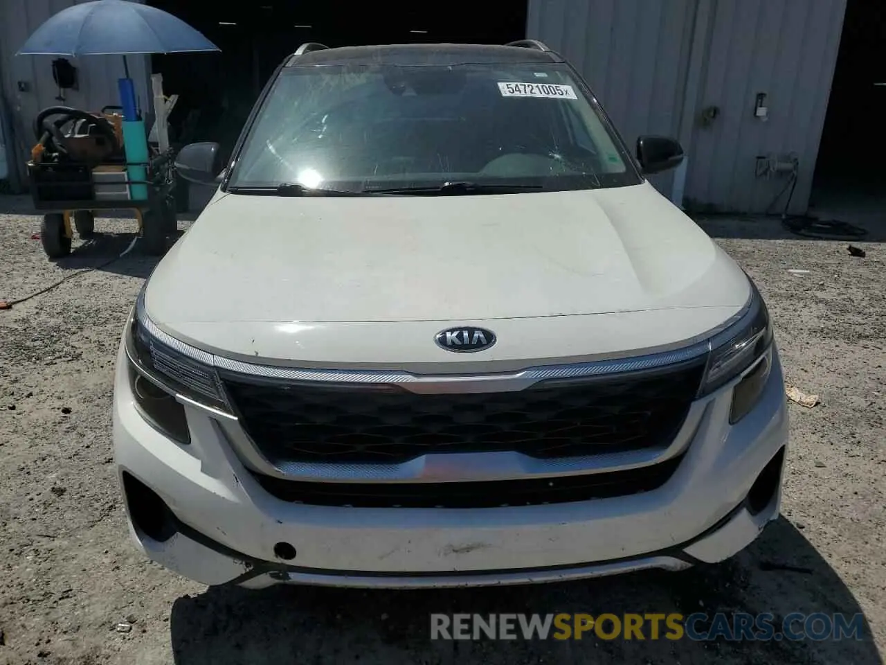 5 Photograph of a damaged car KNDEU2AA2M7140044 KIA SELTOS 2021