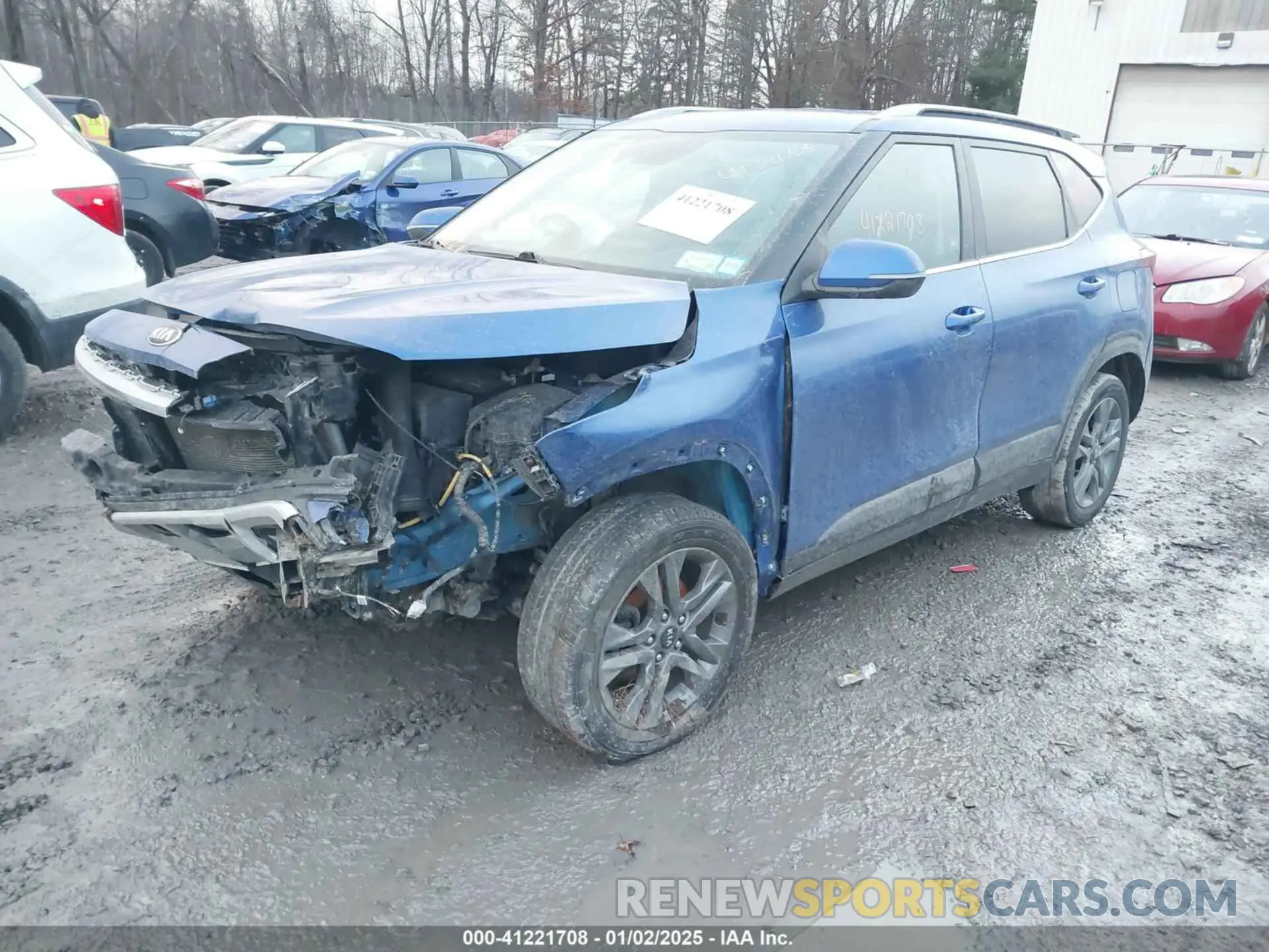 2 Фотография поврежденного автомобиля KNDEU2AA5M7045302 KIA SELTOS 2021