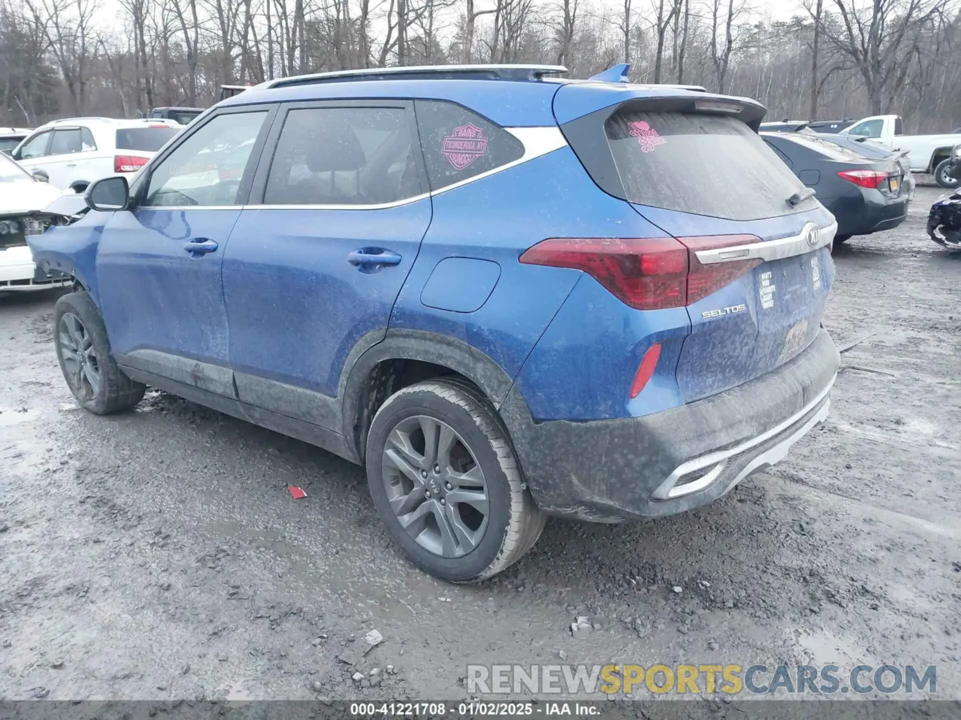 3 Фотография поврежденного автомобиля KNDEU2AA5M7045302 KIA SELTOS 2021