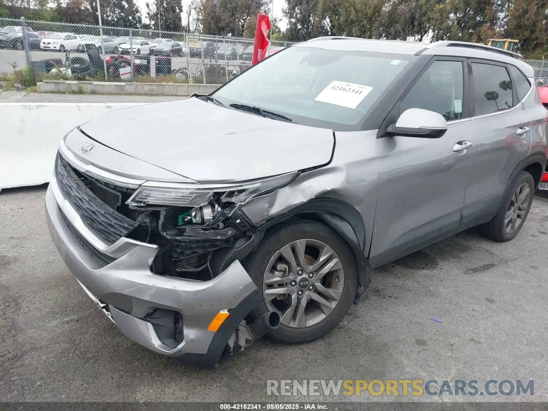 2 Фотография поврежденного автомобиля KNDEU2AA5M7218624 KIA SELTOS 2021