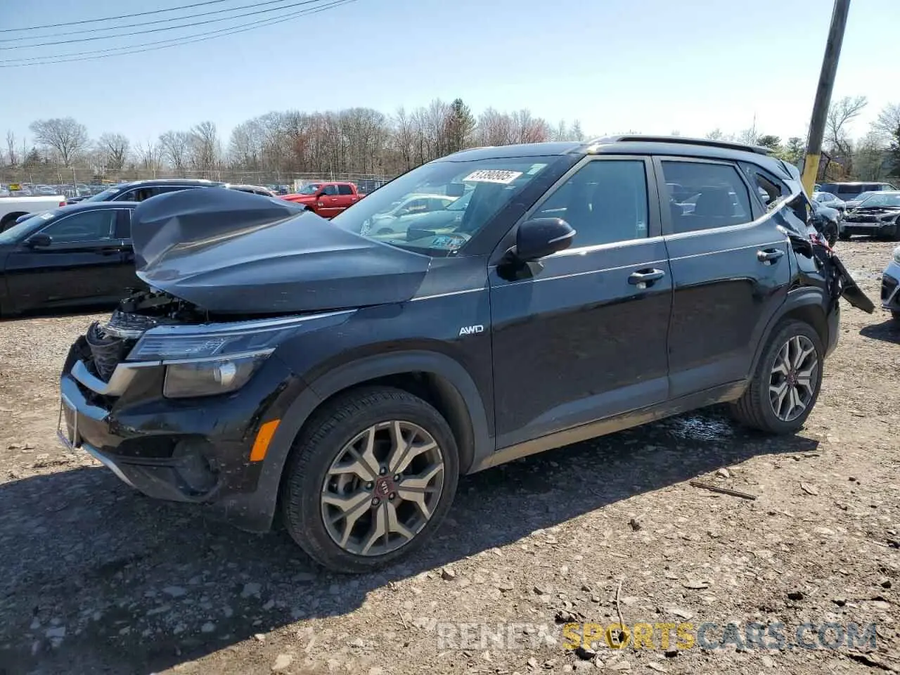 1 Фотография поврежденного автомобиля KNDEUCA25M7096104 KIA SELTOS 2021