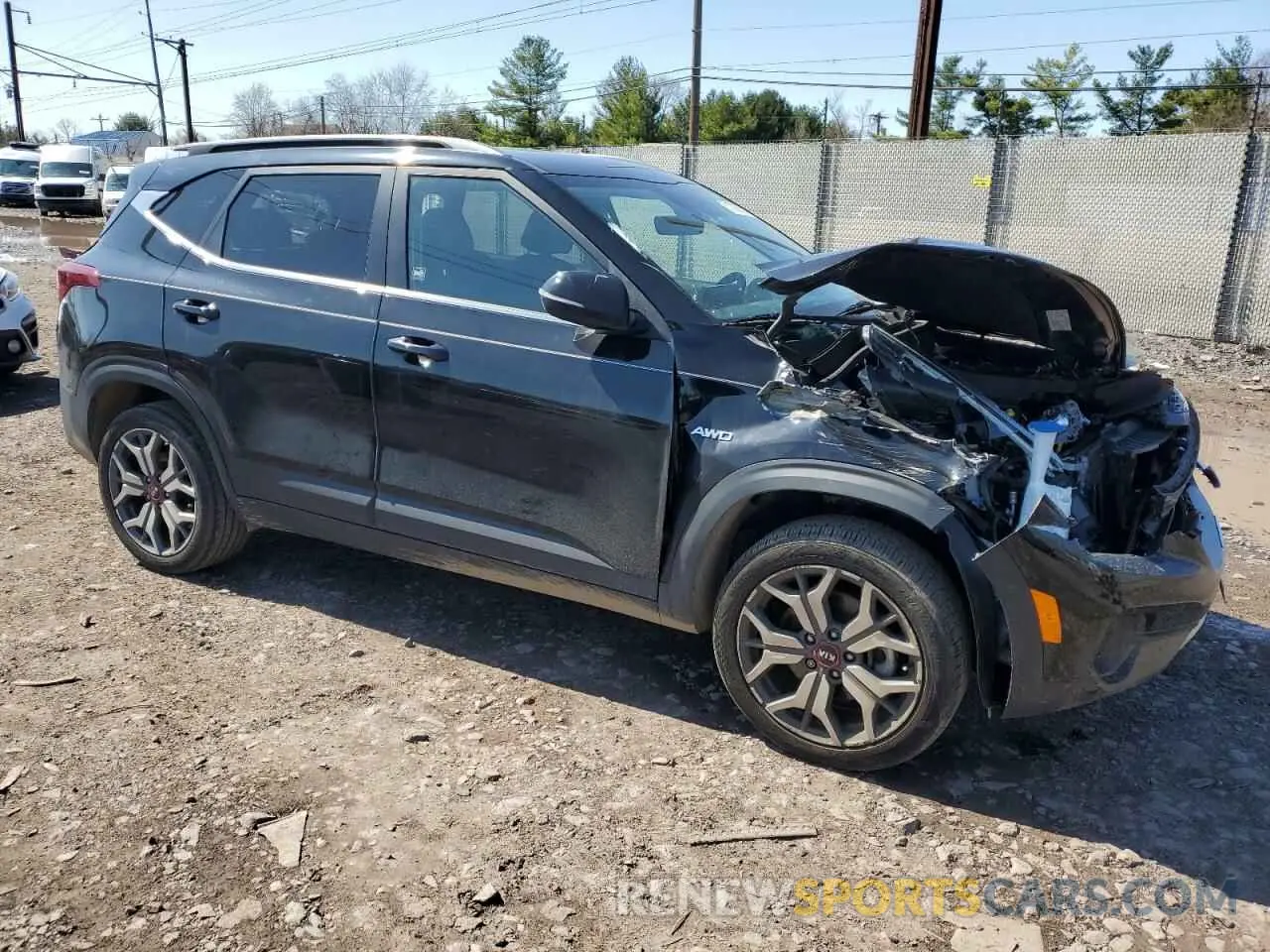 4 Фотография поврежденного автомобиля KNDEUCA25M7096104 KIA SELTOS 2021