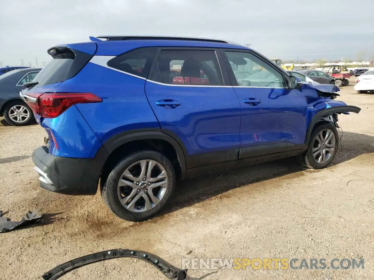 3 Photograph of a damaged car KNDEUCAA0M7134362 KIA SELTOS 2021