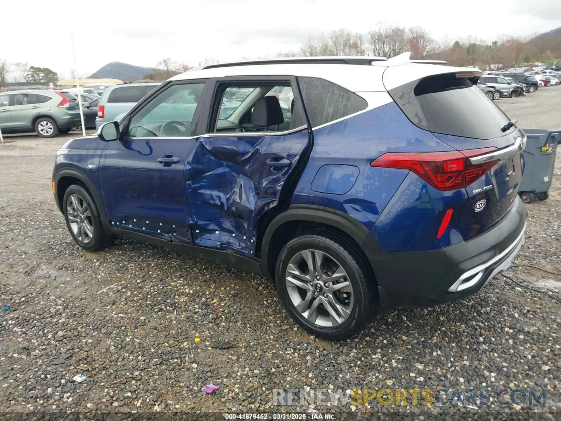 3 Фотография поврежденного автомобиля KNDEUCAA1M7088881 KIA SELTOS 2021