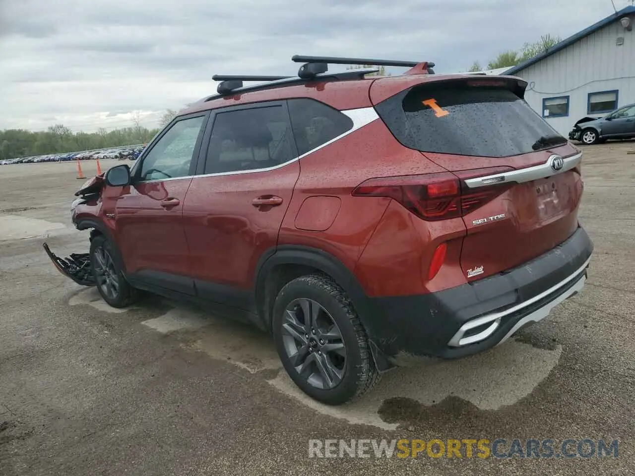 2 Photograph of a damaged car KNDEUCAA1M7116081 KIA SELTOS 2021
