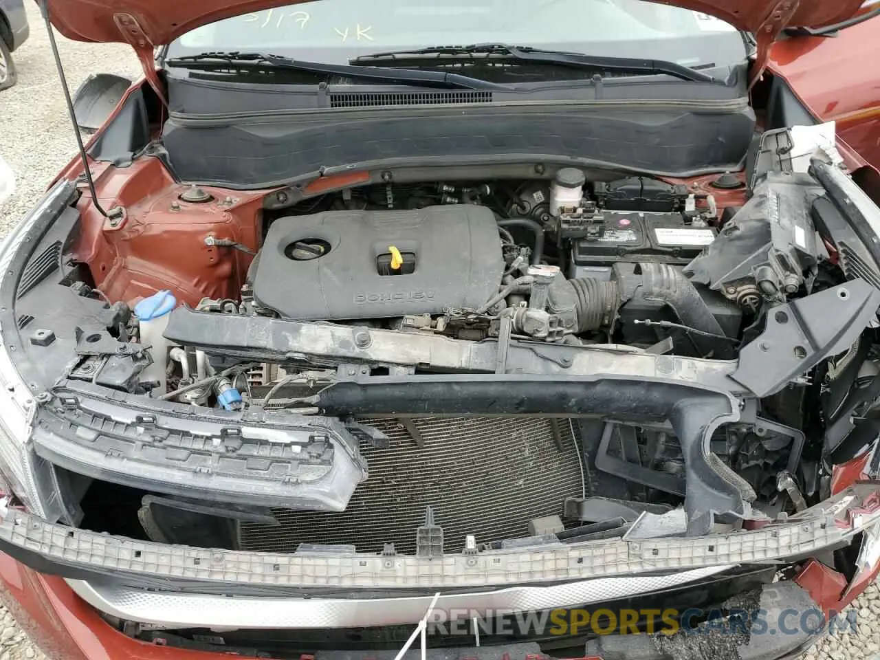 12 Photograph of a damaged car KNDEUCAA1M7222062 KIA SELTOS 2021