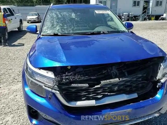 14 Photograph of a damaged car KNDEUCAA2M7156458 KIA SELTOS 2021
