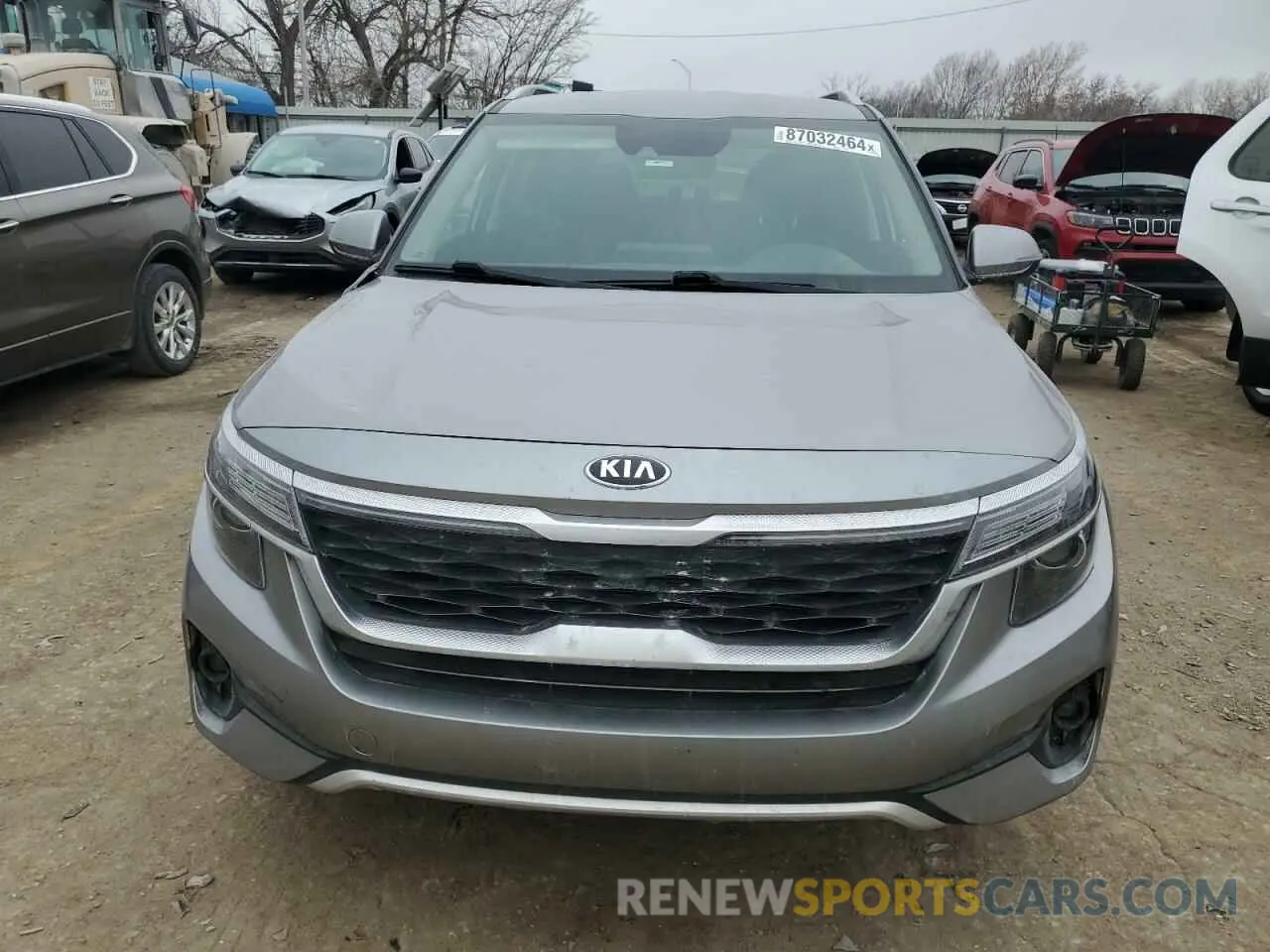 5 Фотография поврежденного автомобиля KNDEUCAA3M7043327 KIA SELTOS 2021