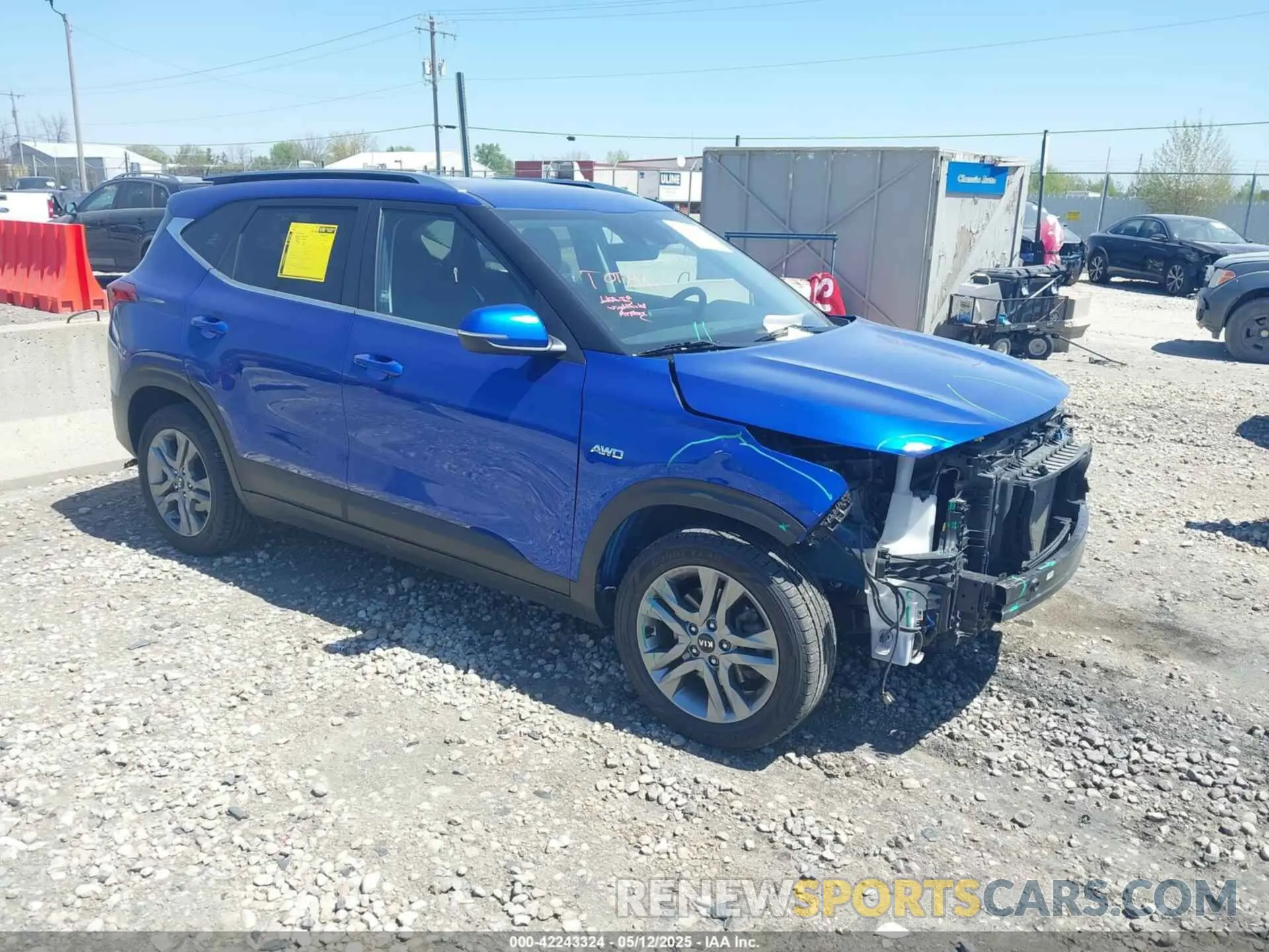 1 Фотография поврежденного автомобиля KNDEUCAA5M7099933 KIA SELTOS 2021