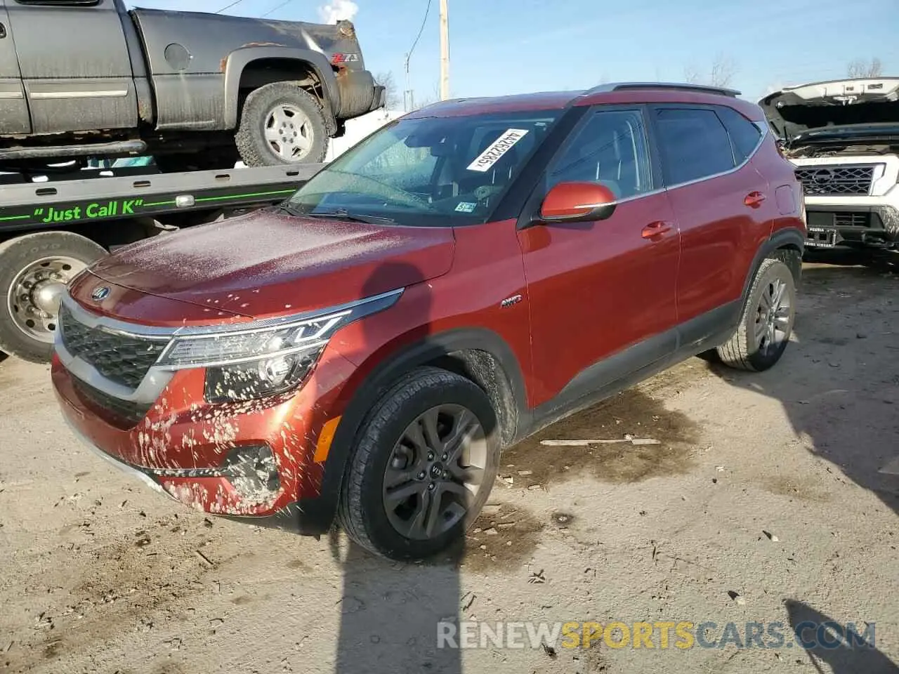 1 Фотография поврежденного автомобиля KNDEUCAA7M7039426 KIA SELTOS 2021
