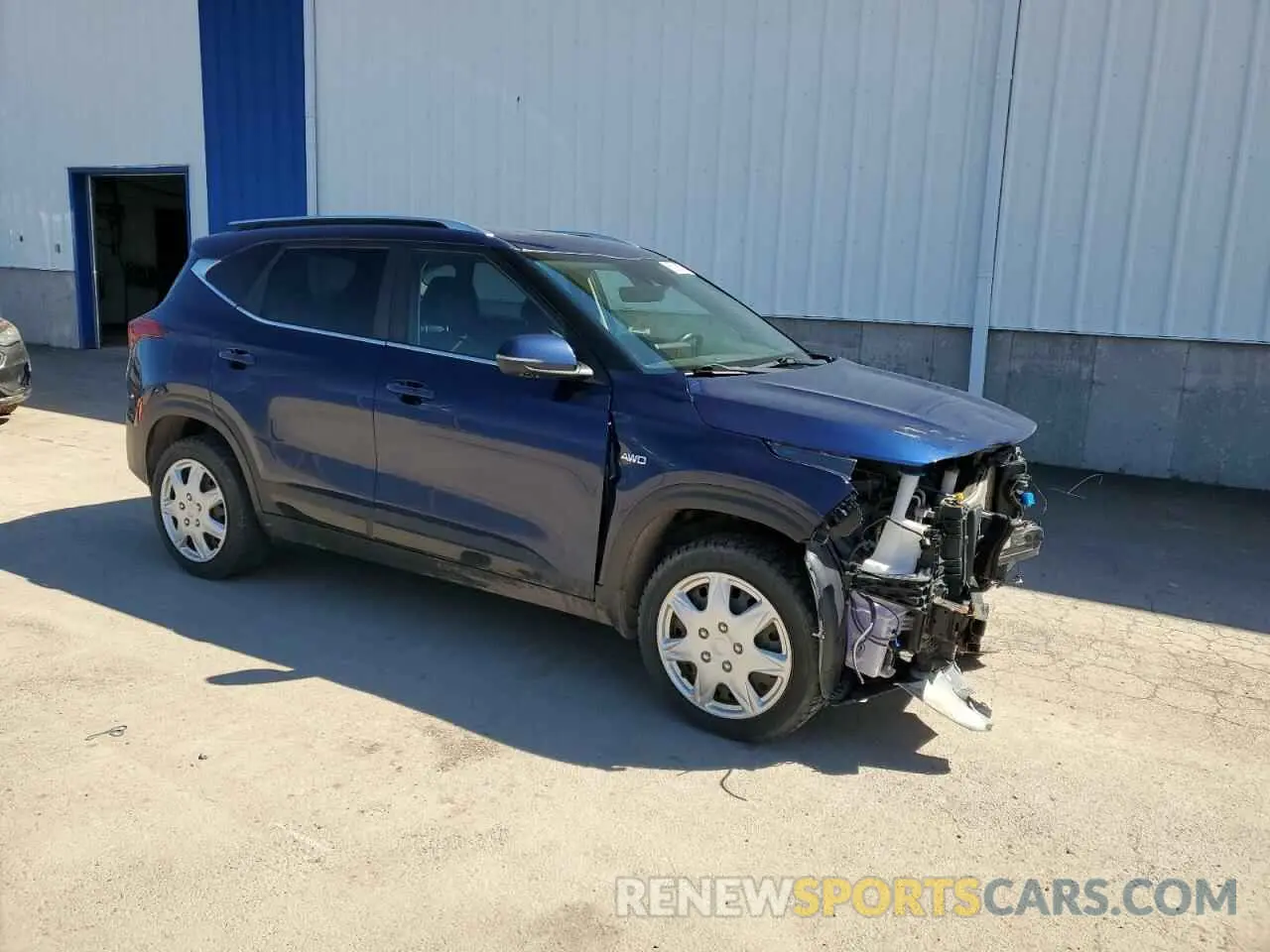 4 Фотография поврежденного автомобиля KNDEUCAA7M7159727 KIA SELTOS 2021