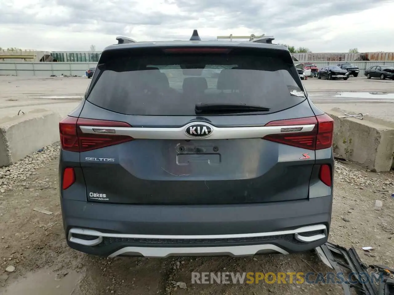 6 Photograph of a damaged car KNDEUCAA8M7162250 KIA SELTOS 2021