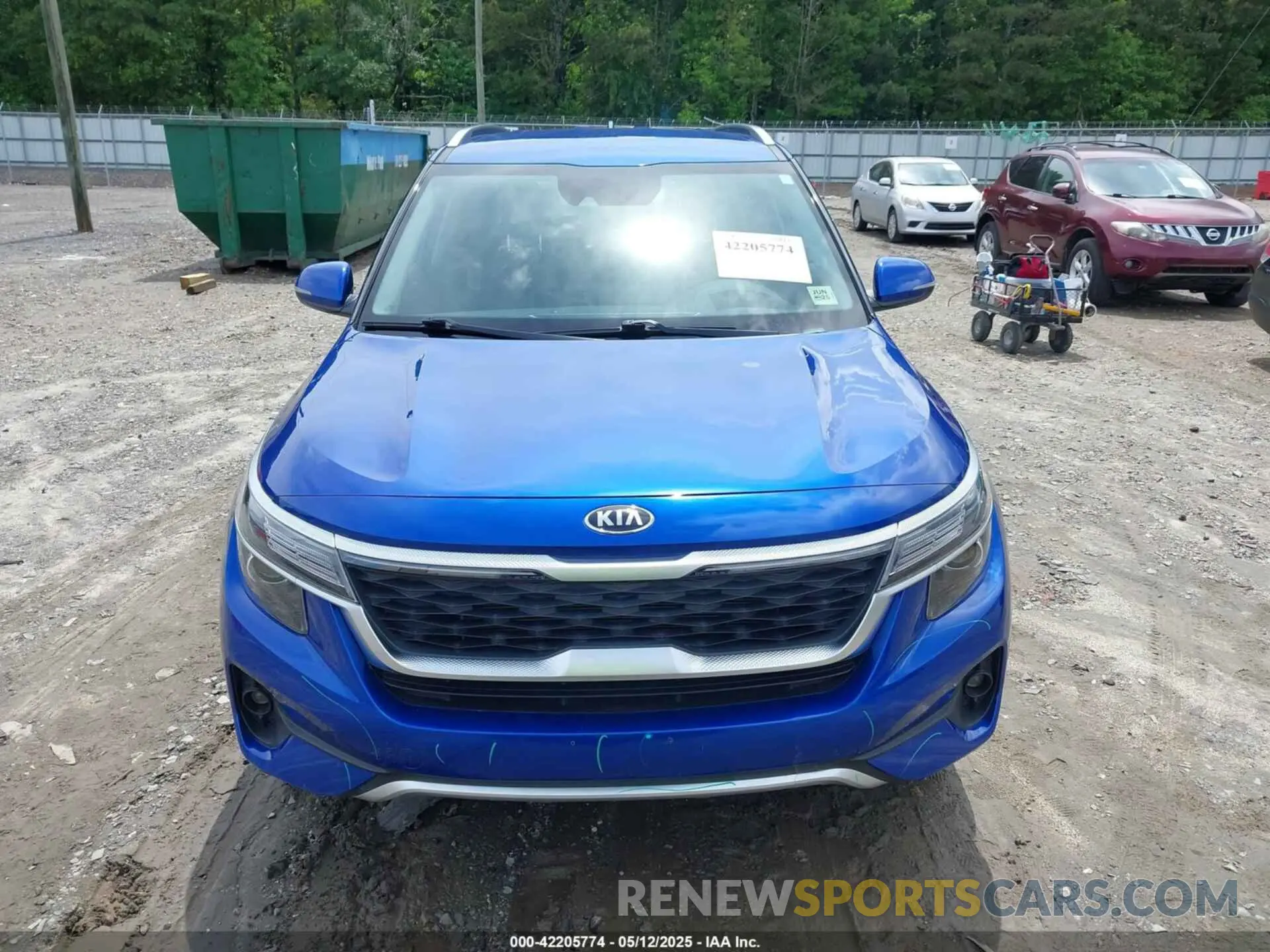 12 Photograph of a damaged car KNDEUCAA8M7184183 KIA SELTOS 2021