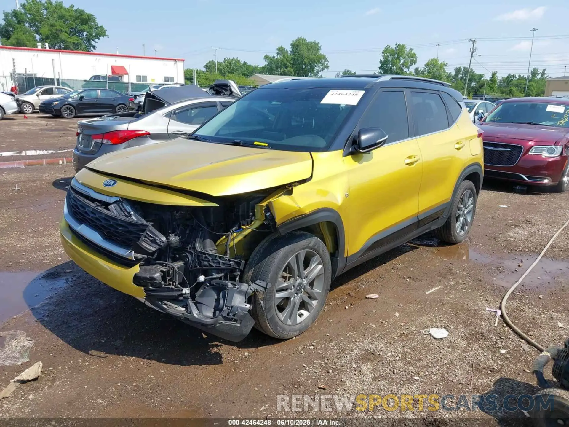 2 Фотография поврежденного автомобиля KNDEUCAA8M7194177 KIA SELTOS 2021