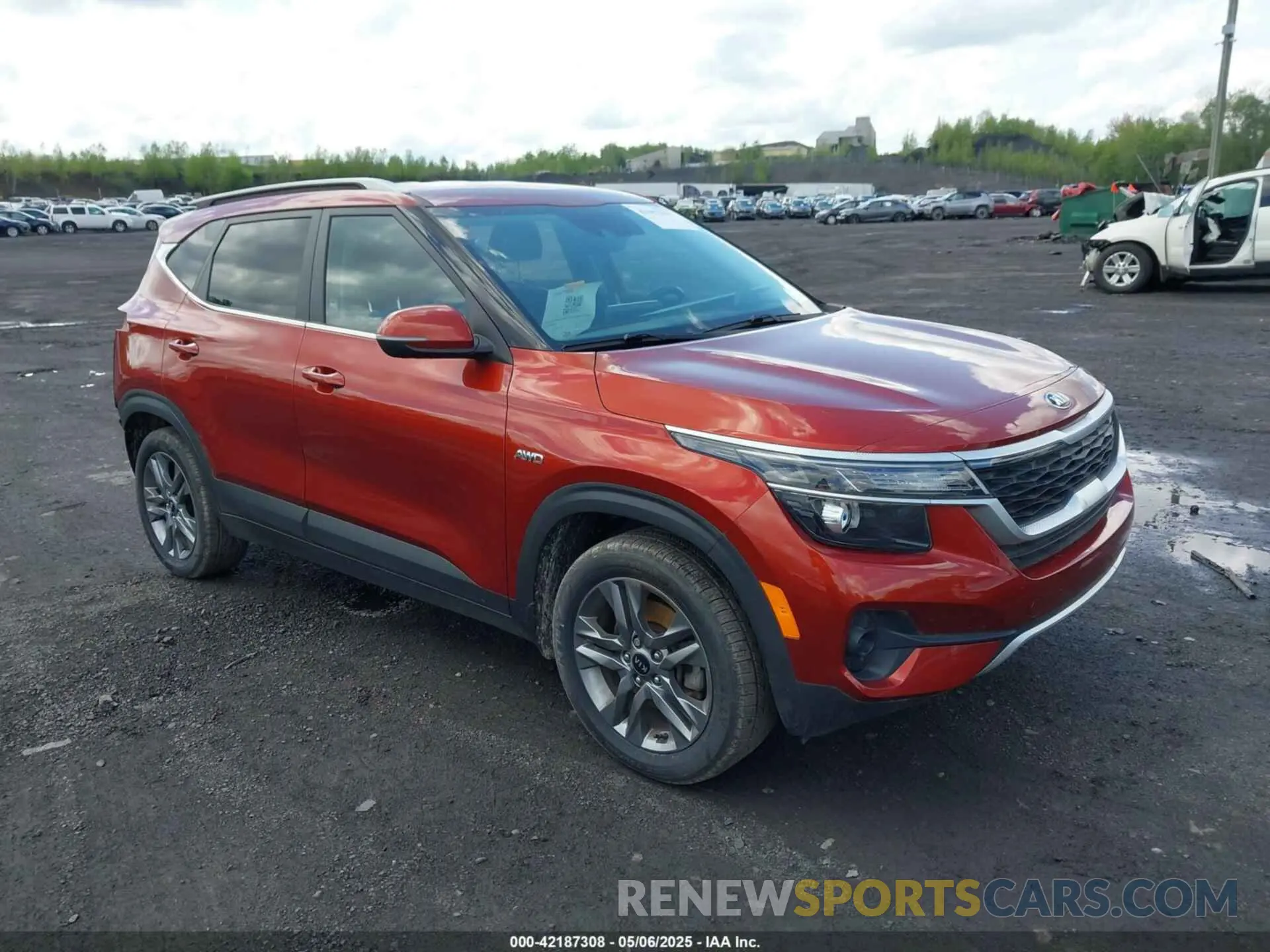 1 Фотография поврежденного автомобиля KNDEUCAA9M7074842 KIA SELTOS 2021