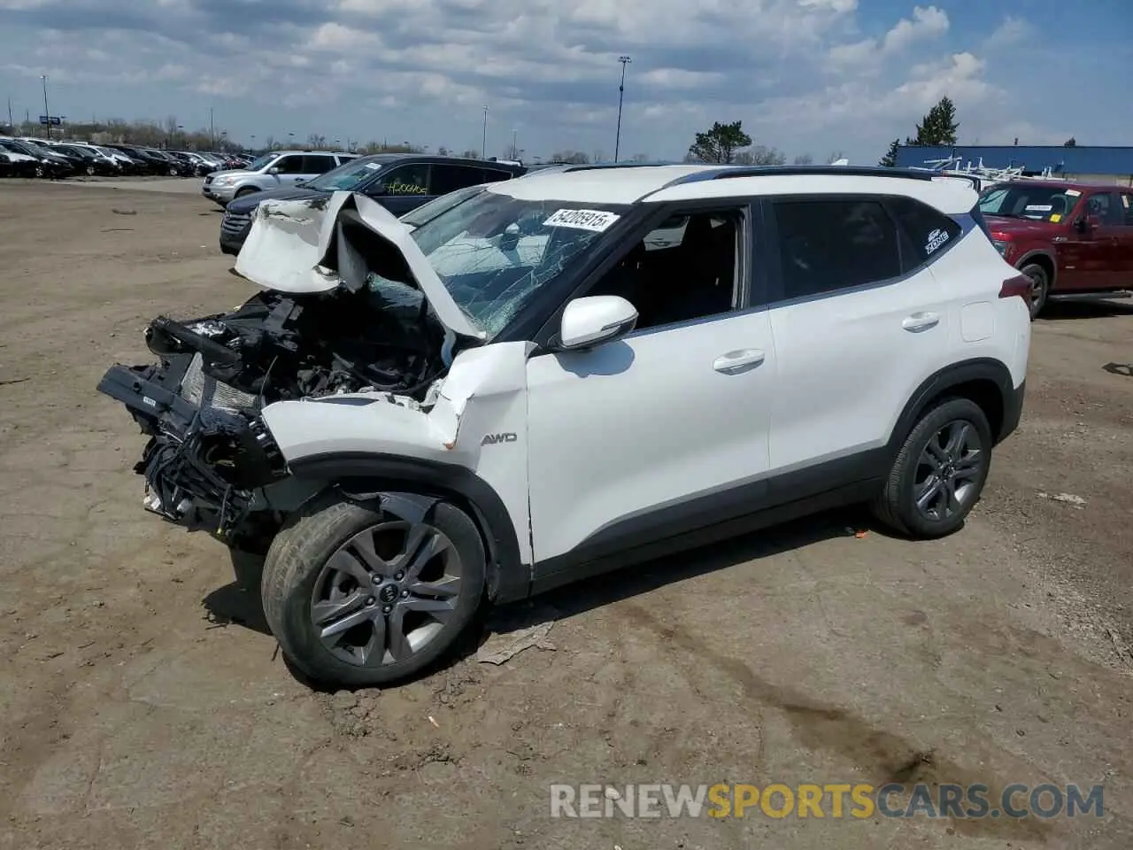 1 Фотография поврежденного автомобиля KNDEUCAA9M7149295 KIA SELTOS 2021