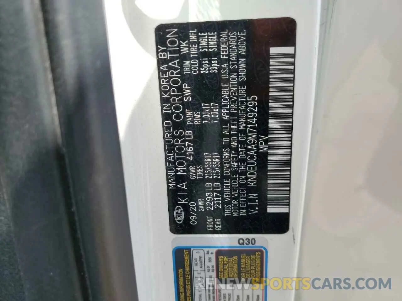 13 Фотография поврежденного автомобиля KNDEUCAA9M7149295 KIA SELTOS 2021