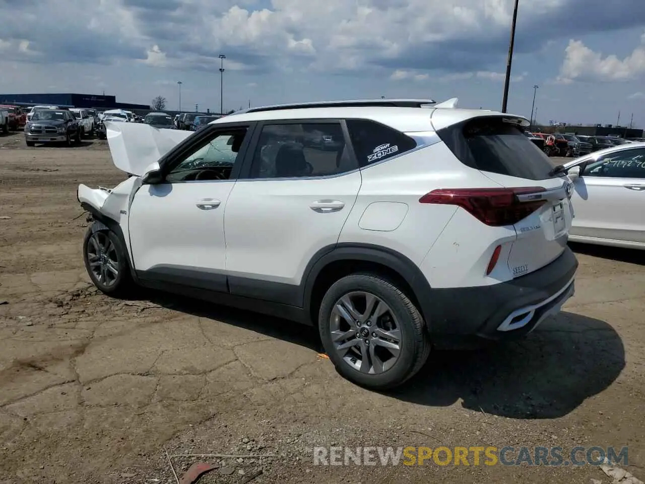 2 Фотография поврежденного автомобиля KNDEUCAA9M7149295 KIA SELTOS 2021
