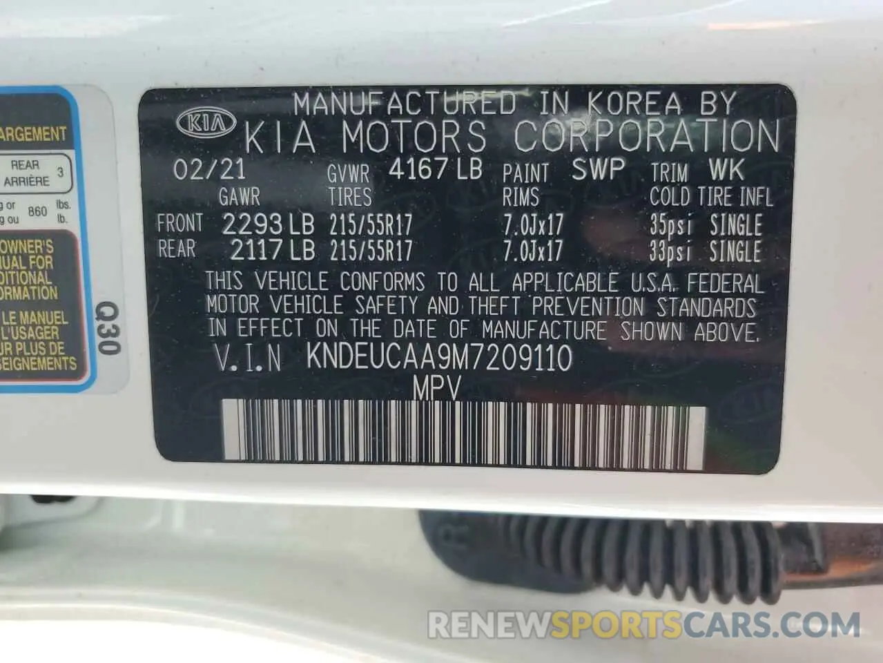 13 Фотография поврежденного автомобиля KNDEUCAA9M7209110 KIA SELTOS 2021