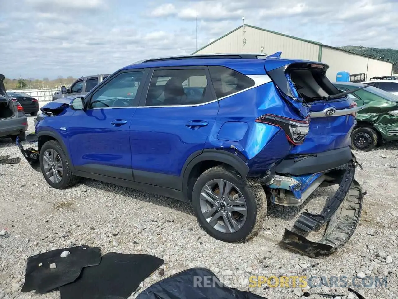 2 Фотография поврежденного автомобиля KNDEUCAAXM7133459 KIA SELTOS 2021