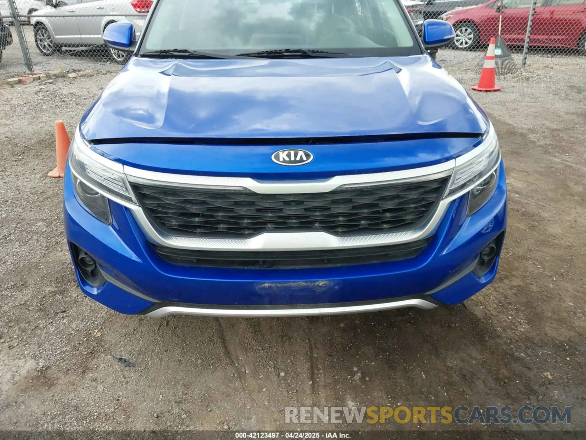 6 Фотография поврежденного автомобиля KNDEUCAAXM7221587 KIA SELTOS 2021