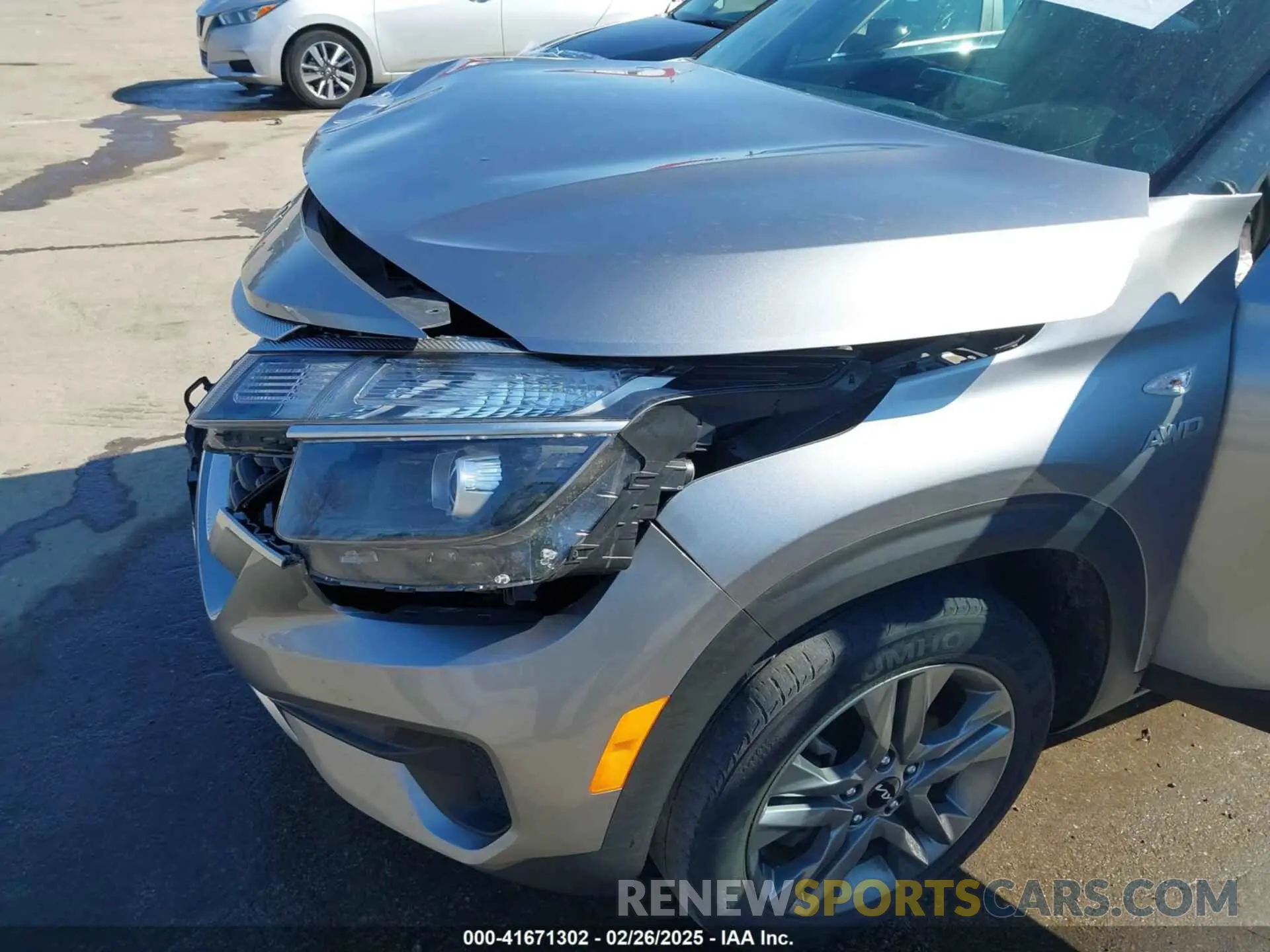 6 Photograph of a damaged car KNDEPCAA2N7251790 KIA SELTOS 2022