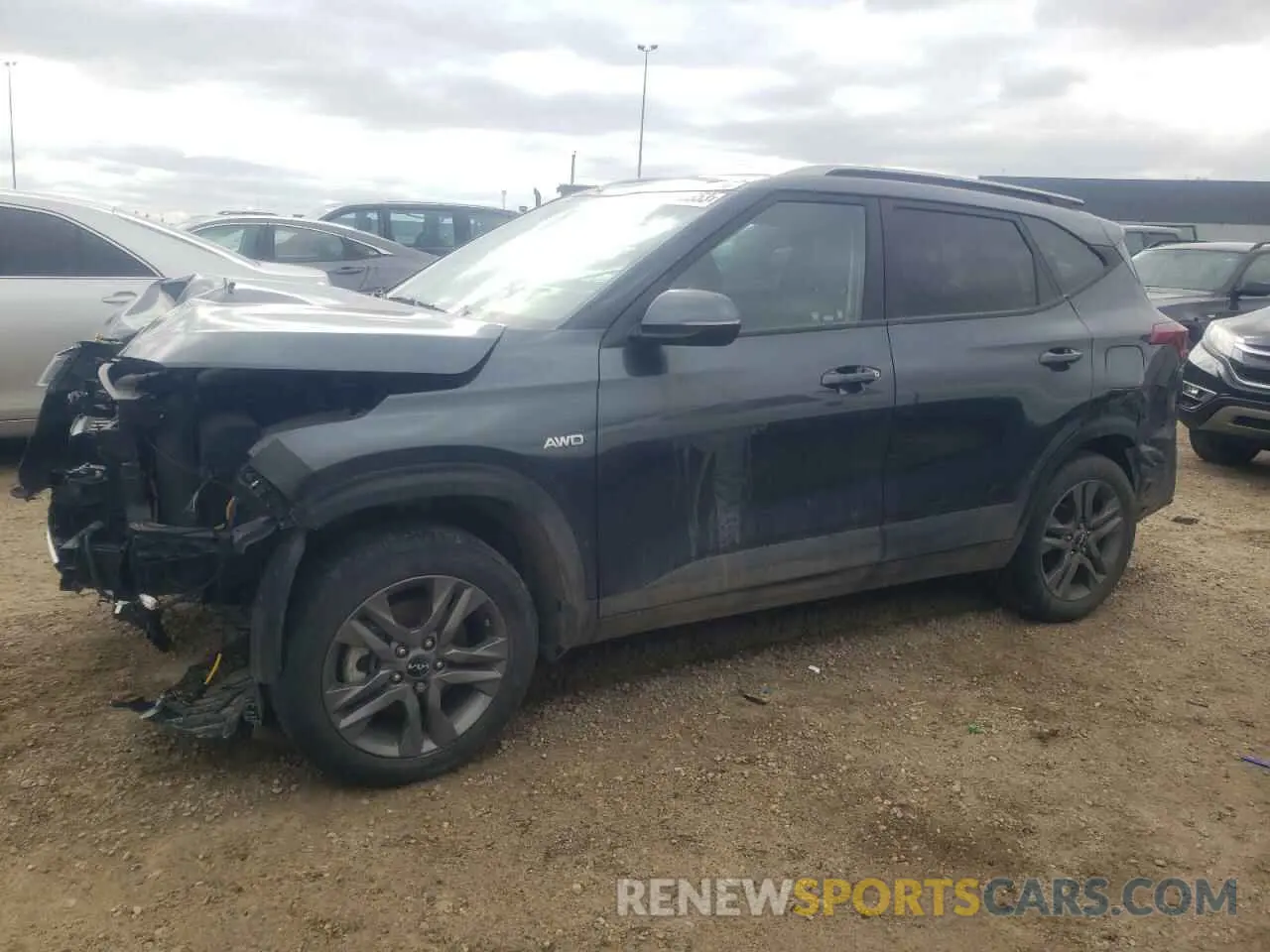 1 Photograph of a damaged car KNDEPCAA4N7271118 KIA SELTOS 2022