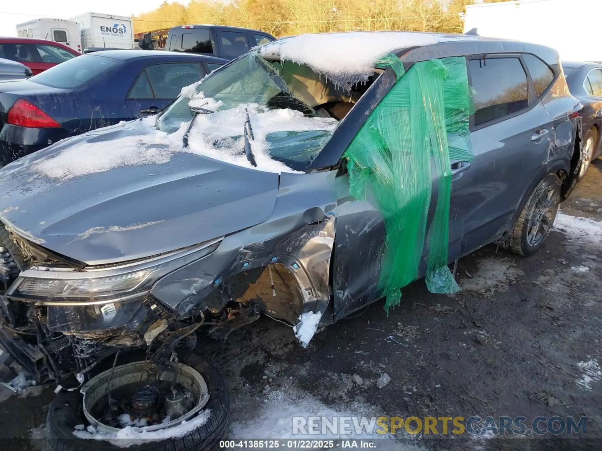 2 Photograph of a damaged car KNDEPCAA6N7333330 KIA SELTOS 2022