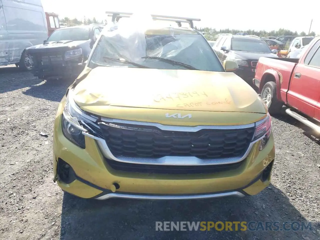 5 Photograph of a damaged car KNDEPCAA7N7263174 KIA SELTOS 2022