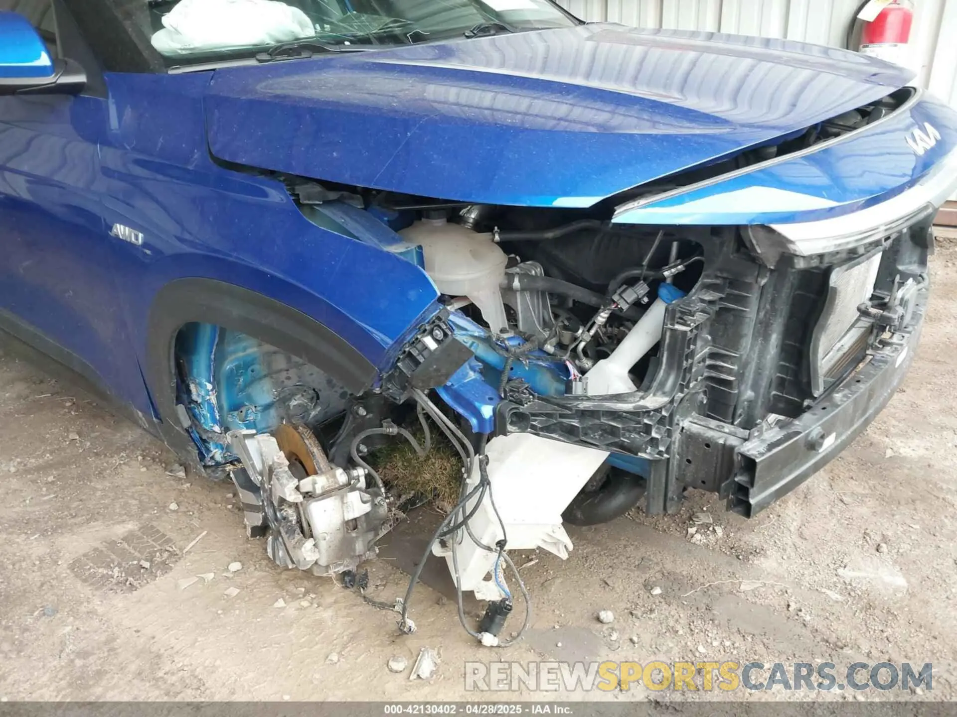 6 Photograph of a damaged car KNDETCA20N7274702 KIA SELTOS 2022