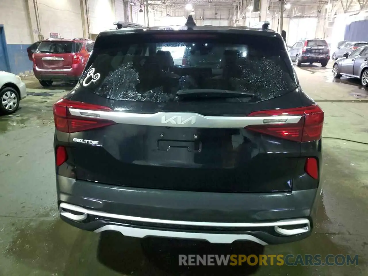 6 Photograph of a damaged car KNDETCA22N7317209 KIA SELTOS 2022