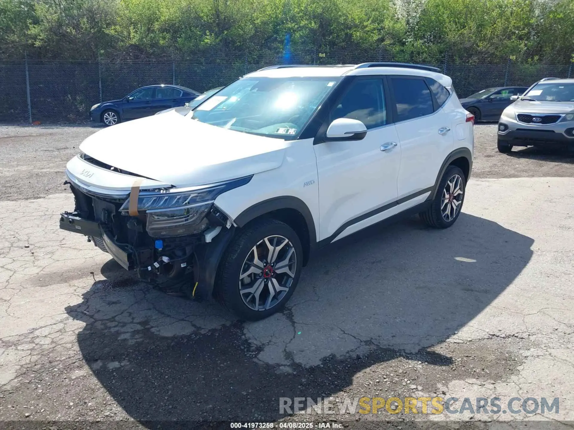 2 Фотография поврежденного автомобиля KNDETCA27N7273420 KIA SELTOS 2022
