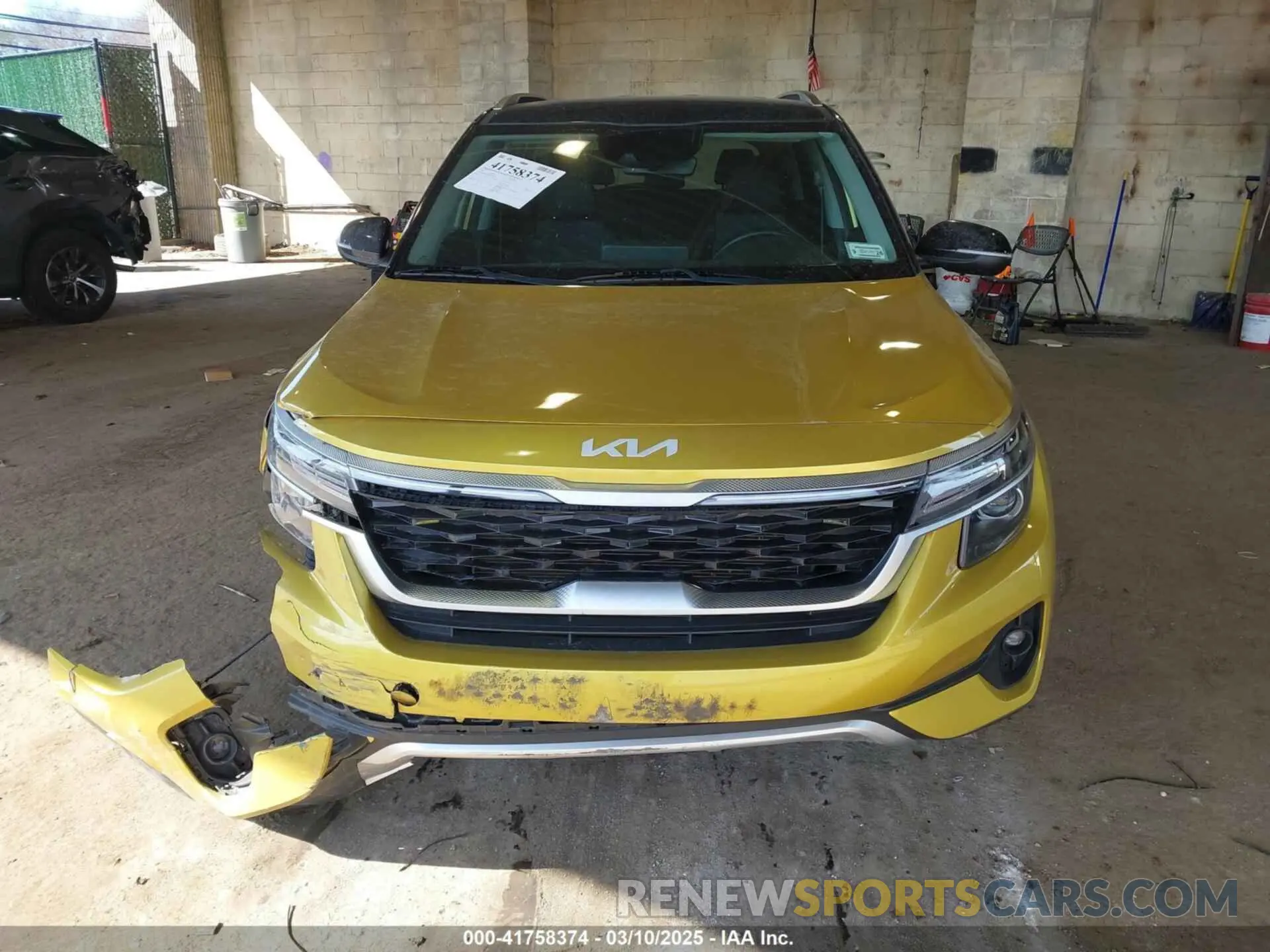12 Фотография поврежденного автомобиля KNDEU2AA2N7235334 KIA SELTOS 2022